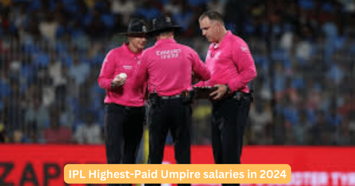IPL Highest-Paid Umpire salaries in 2024