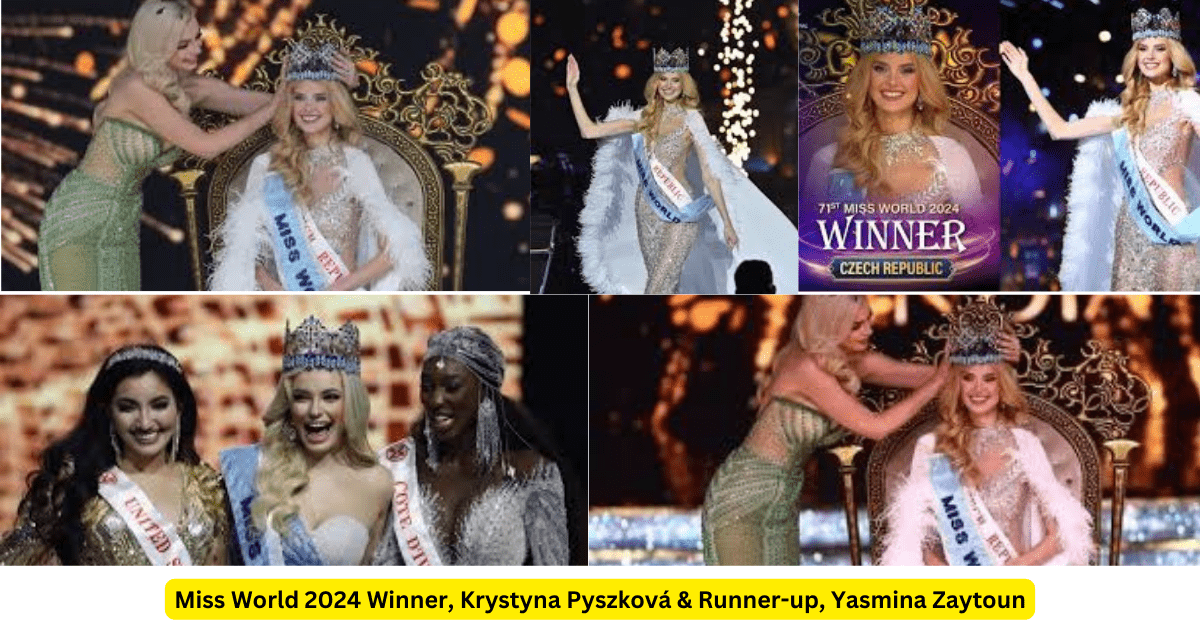 Miss World 2024 Winner Krystyna Pyszková,