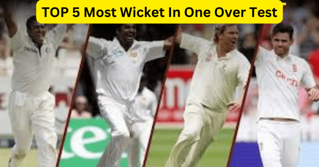 TOP 5 Most Wicket In One Over 