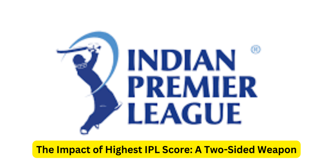 highest IPL score 