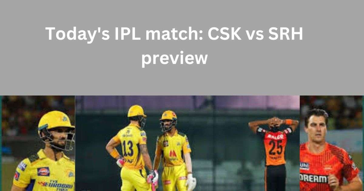 CSK vs SRH