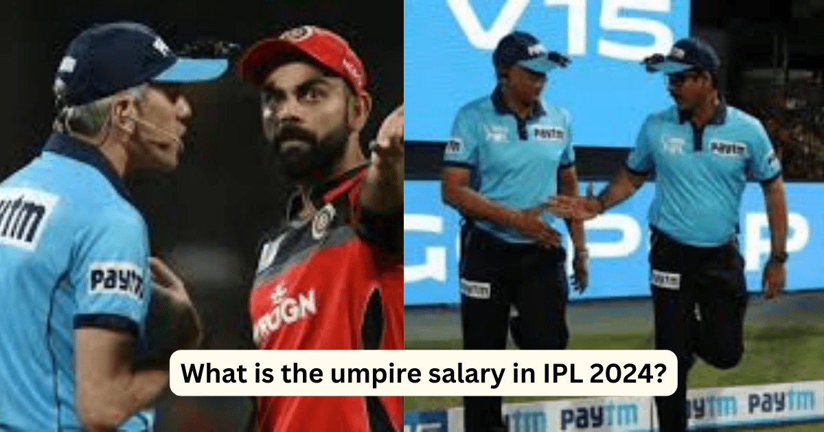 umpire salary in IPL 2024