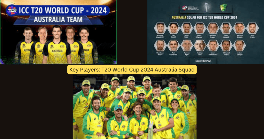 Key Players: T20 World Cup 2024 Australia Squad