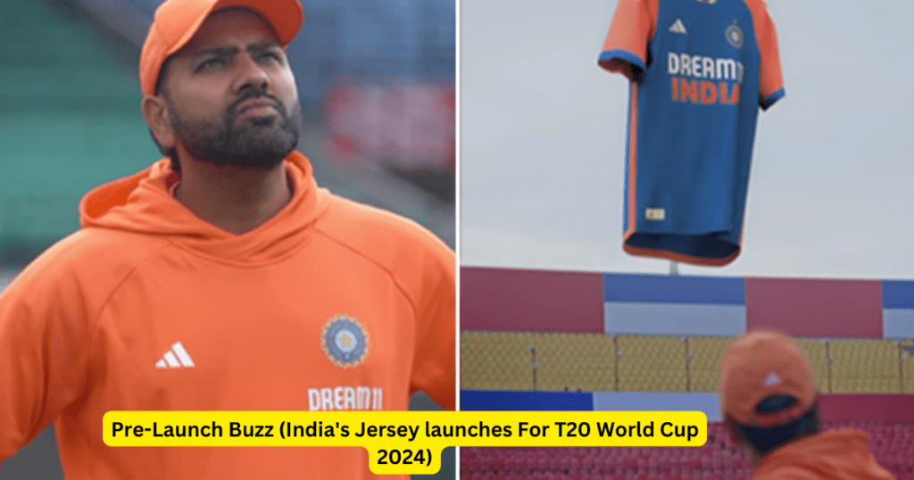 India's Jersey launches For T20 World Cup 2024